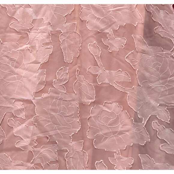 Rue 21 - Women's Summer Sleeveless High Low Hem Ruffle Floral Dress - Pink - 1X - Picture 10 of 16